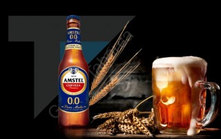 Amstel 0.0 cerveza sin alcohol comercial tabarca distribución de bebidas y alimentación alicante cebada