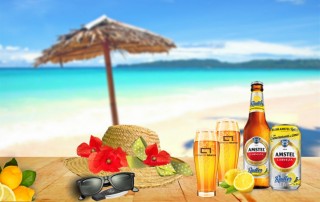amstel radler cerveza con limón comercial tabarca distribución de bebidas y alimentación alicante playa