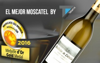 moscatel bahía de Dénia vino blanco distribución de alimentación y bebidas alicante premio