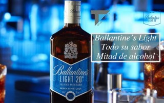 ballantines light whisky blended escoces distribucion de bebidas y alimentacion grupo tabarca alicante botella