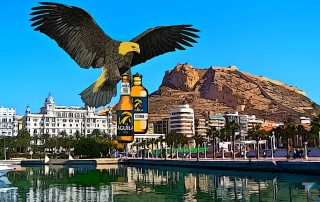 cerveza el águila 1900 sin filtrar comercial tabarca distribución de bebidas y alimentación alicante