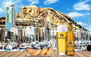 cerveza paulaner munchner hell comercial tabarca distribución de bebidas y alimentación alicante