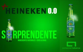 heineken 0 0 cerveza sin alcohol comercial tabarca distribución de bebidas y alimentación alicante sorprendente