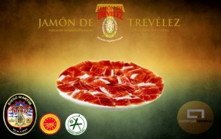 jamón de trevélez jamones diego nartín comercial tabarca distribución de bebidas y alimentación alicante plato