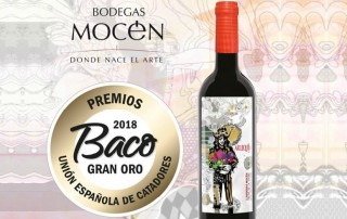 vino arlequín bodegas mocén premio baco gran oro 2018 tinto joven comercial tabarca distribución de bebidas y alimentación alicante
