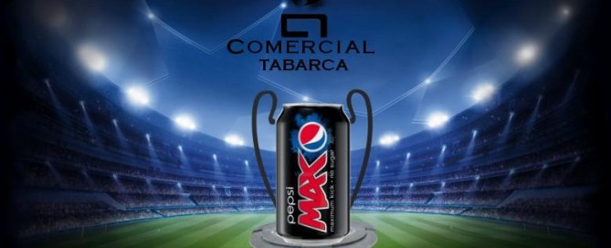 pepsi max champions league refresco sin azucar comercial tabarca distribucion de bebidas y alimentacion alicante