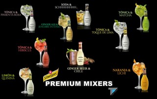 schweppes premium mixers tonica comercial tabarca distribución de bebidas y alimentación alicante