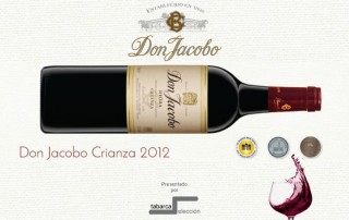 vino don jacobo crianza 2012 botella comercial tabarca distribucion de bebidas y alimentacion alicante