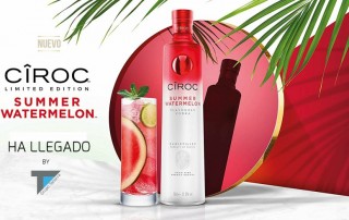 cîroc vodka summer watermelon comercial tabarca distribución de bebidas y alimentación alicante botella
